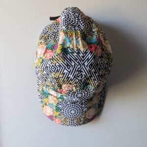 Nicki Minaj Floral Patterned Cap